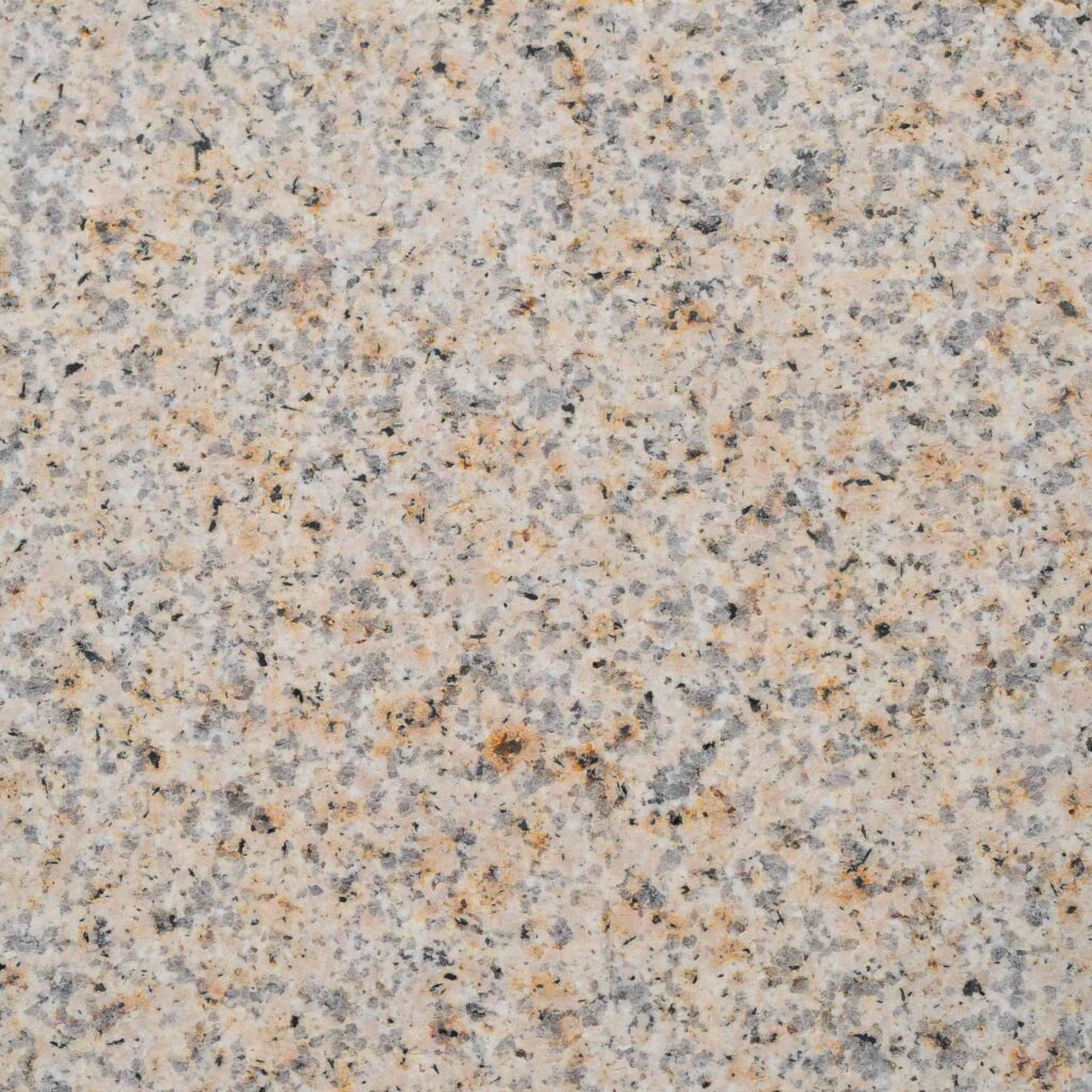 Puma_Sawn.jpg: A detailed photograph of the Puma Sawn Cut stone paver, showcasing its smooth, raw surface and the beautiful, warm crystalline structure of tan, cream, and grey.